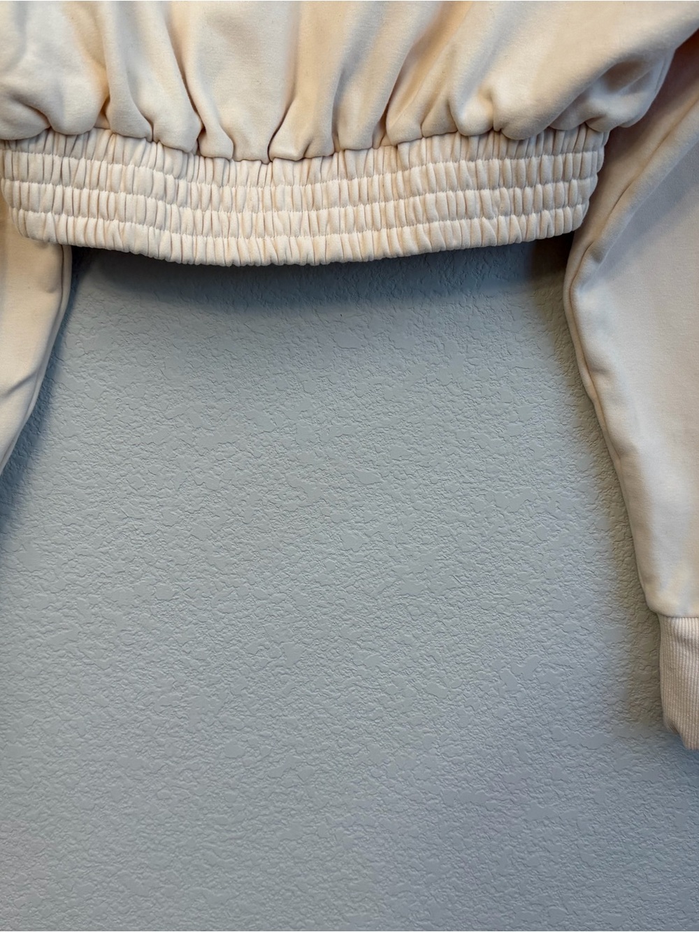 Kill Crew Cropped Hoodie in Cream Sz M - Picture 12 of 12